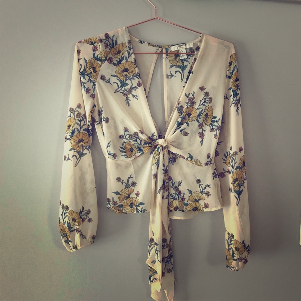 Flower print Blouse